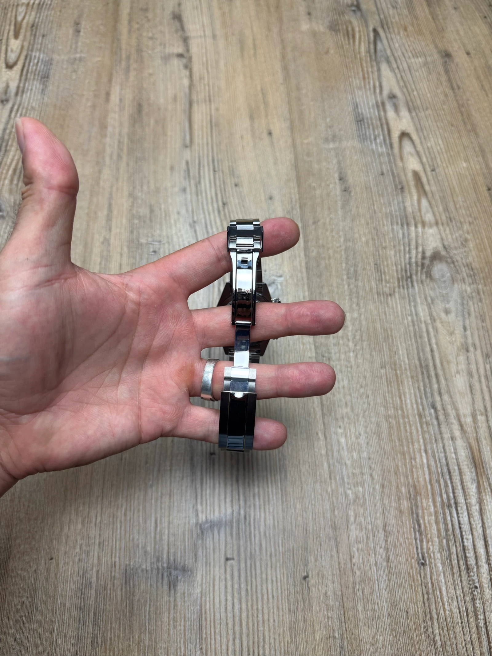 Reloj cronógrafo Panda VK63 – Movimiento Meca-Quartz japonés – Cristal de zafiro – Nuevo – photo 8